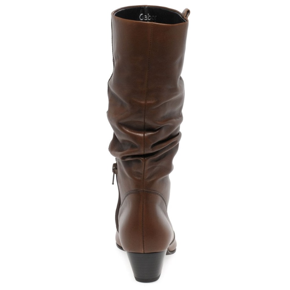 Gabour | Bottes Larges Exclusives En Cuir Sattel Rachel